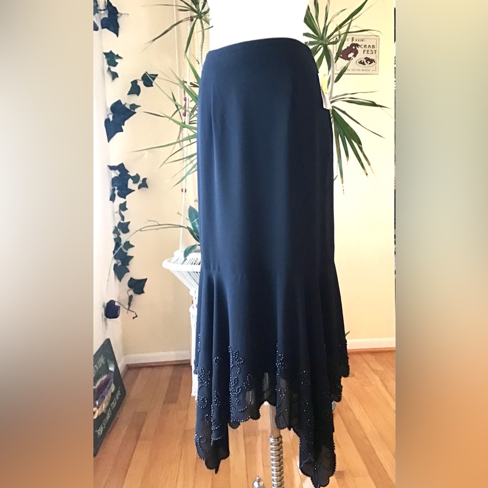 Georgette Beaded  Skirt size 6